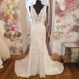 Pronovias Askella UK 10 off the peg designer gown Ireland