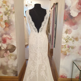 Pronovias Askella UK 10 designer bridal gown off the peg Irelandd