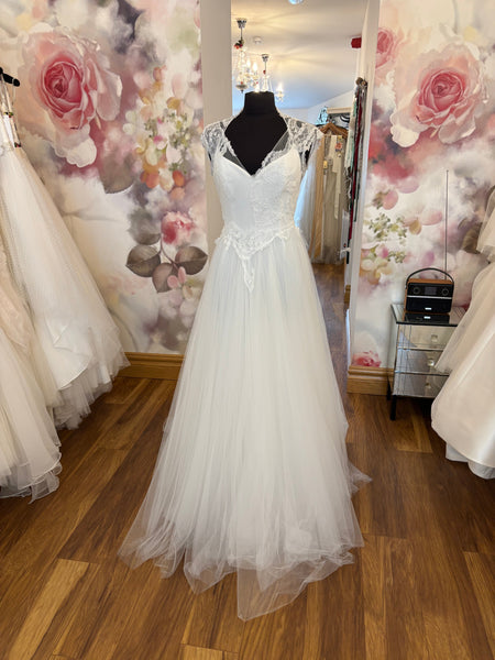 Bohemian fairytale vintage wedding dress