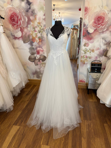 Bohemian fairytale vintage wedding dress