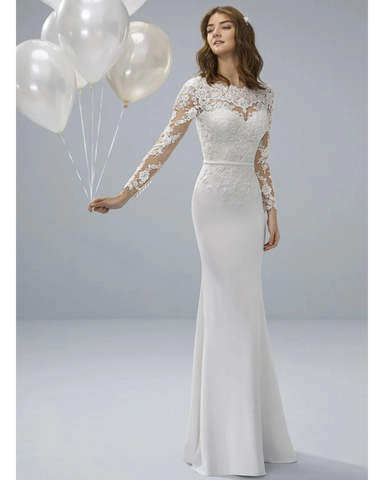 Perfect gowns for a Winter wedding