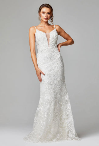 Tania Olsen Shiloh UK 14 off the peg wedding dress 