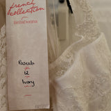 Wendy Makin Pascale UK 12 crepe wedding dress off the rack sale