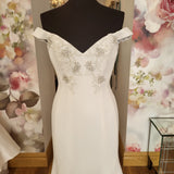 Alan Hannah Winnie crepe wedding dress for sale Waterford