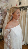 David Fielden 'Capelet gown' UK 8
