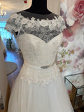 SASSI HOLFORD Katherine UK 12 off the peg wedding dress sale 