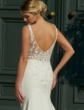 Romantica Hartley UK 14 crepe wedding dress for sale Ireland