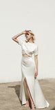 Prea James Cara UK 10 silk boho wedding dress