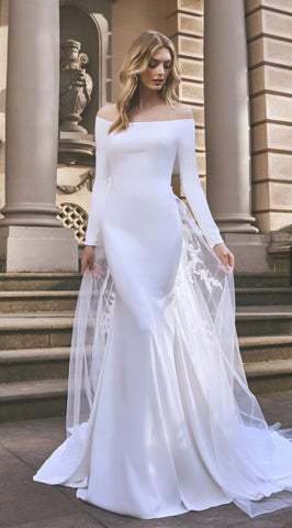 San Patrick Elstob UK 14 designer sample wedding dress sale