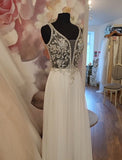 Ronald Joyce Helga UK 12 off the rack wedding dress