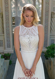 Angela Bianca 1002 UK 12 boho wedding dress for sale Waterford