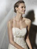 Pronovias Tessy lace dress size UK 12