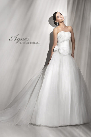 Agnes bridal dream 10703 designer sample sale wedding dress buy online rosemantique.