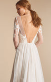 Ti Adora Dillon boho wedding dress with sleeves Rosemantique
