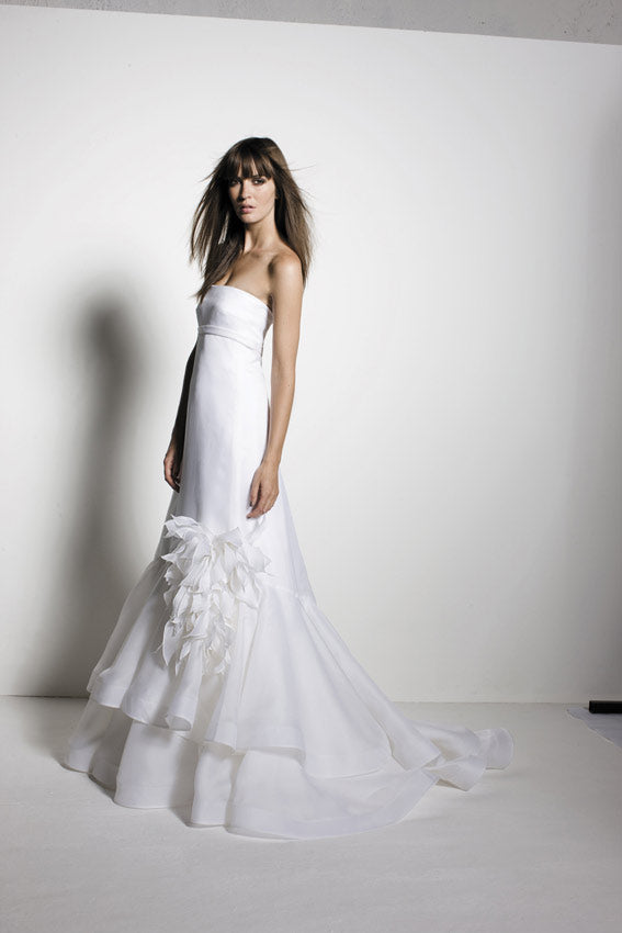 cymbeline flamme french designer sample wedding dress buy online rosemantique