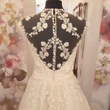 Justin Alexander 3875 UK 12 tea length 50's style wedding dress