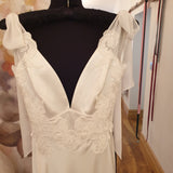 David Fielden slinky bridal gown sample sale Ireland