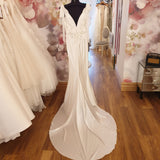 David Fielden designer wedding dress sample sale  off the peg