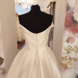 Ellis Bridals 19093 Mikado sample sale wedding dress online