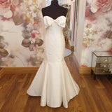 Sassi Holford Allie Mikado wedding dress off thr rack Ireland