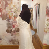 Sassi Holford Allis Uk 12 Mikado mermaid wedding dress sample sale
