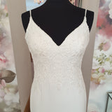San Patrick Mariotte crepe designer wedding dress Waterford Ireland