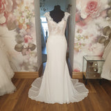 La Sposa Haldisa UK 10 designer wedding dress off the peg sample sale Ireland