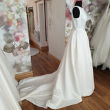 Aire Barcelona Bolina UK 16 designer wedding dress off the peg Waterford Irelanda