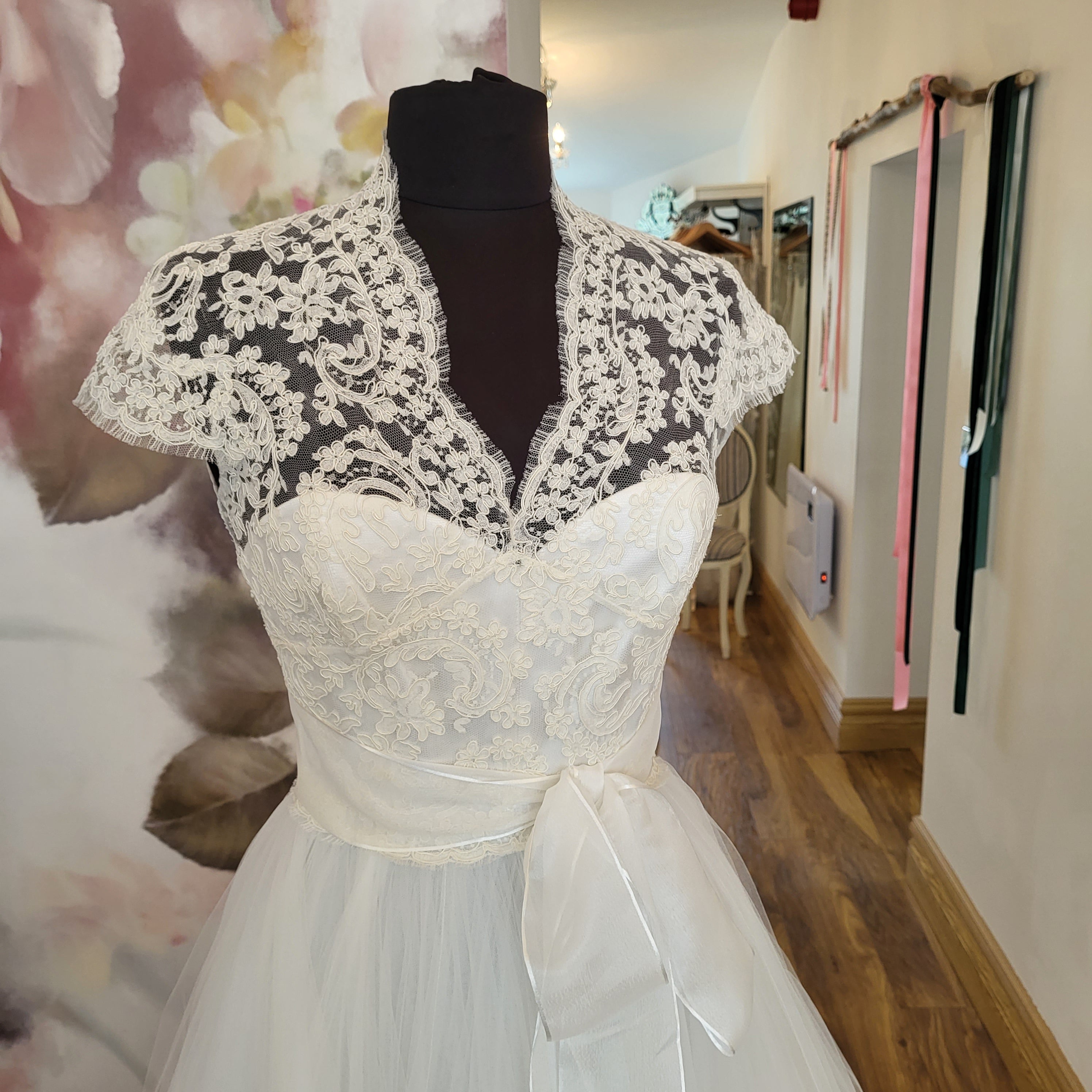 wedding dress designer david fielden David Fielden 'Grace Kelly' gown UK 8