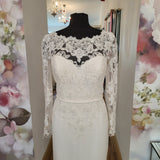 White One Olmo designer sample sale wedding dress Off the peg Ireland
