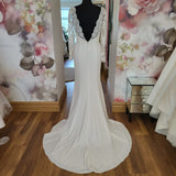 White One Olmo designer sample wedding dress sale Ireland