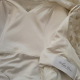 White One Olmo designer wedding dress off the peg sale Ireland