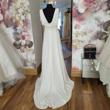 Ivory & Co 'Casablanca Lily' crepe sample wedding dress
