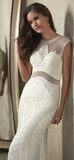 Adrianna Papell Nicole designer sample sale wedding dress buy online at Rosemantique