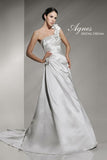 Agnes 10653 one shoulder gown size UK 12