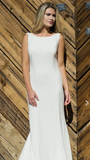Ivory & Co 'Casablanca Lily' crepe sample wedding dress