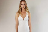 Claire Pettibone Carmel designer sample sale wedding dress buy online