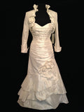 Linea Raffaelli designer sample sale wedding dress off the peg online rosemantique