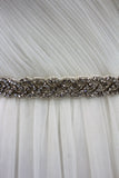 Pronovias Odona ivory tulle boho sample dress size UK 12