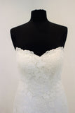 Pronovias Tessy lace dress size UK 12