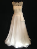 demetrios gr255 designer lace sample sale wedding dress buy online rosemantique 