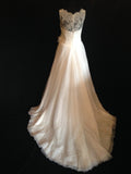 demetrios gr255 designer lace sample sale wedding dress buy online rosemantique 