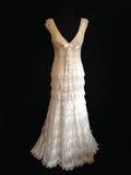 cymbeline bali designer lace boho sample dress uk 10 ivory buy online rosemantique