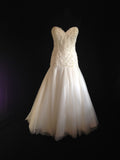 Wtoo By Watters'Traci' Mermaid Wedding Dress Size 16