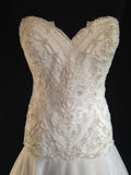 Wtoo By Watters'Traci' Mermaid Wedding Dress Size 16