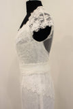 cymbeline issey designer lace boho sample wedding dress buy online 