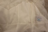 Cymbeline 'Issey' designer lace wedding dress with cap sleeve size UK 10-12