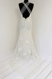 Claire Pettibone Carmel designer sample sale wedding dress buy online