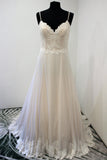 Ivory & Co Prairie Blossom blush designer sample wedding dress Waterford