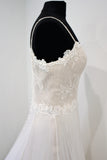 Ivory & Co Prairie Blossom blush designer sample wedding dress Waterford